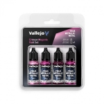 Vallejo 77261 - Farb-Set, TMM Crimson Magenta (4 x 18 ml)